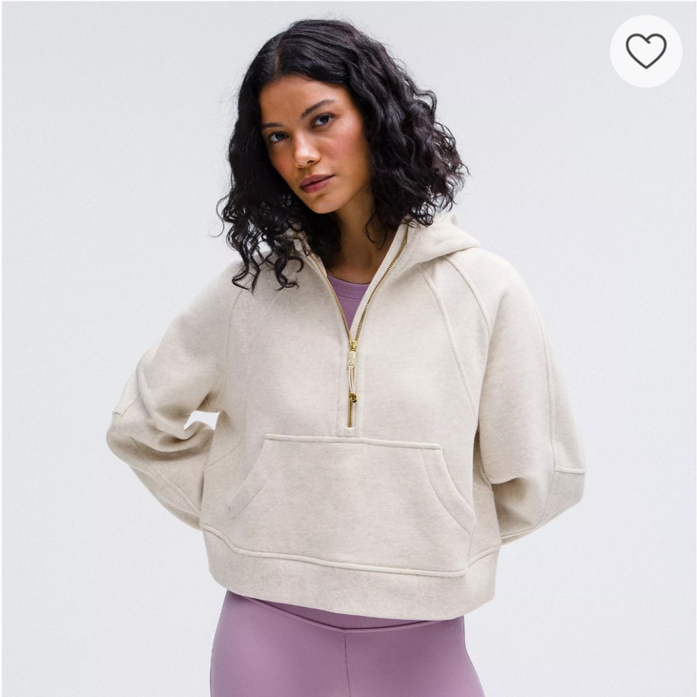 *NEW* Lululemon Cropped Half Zip